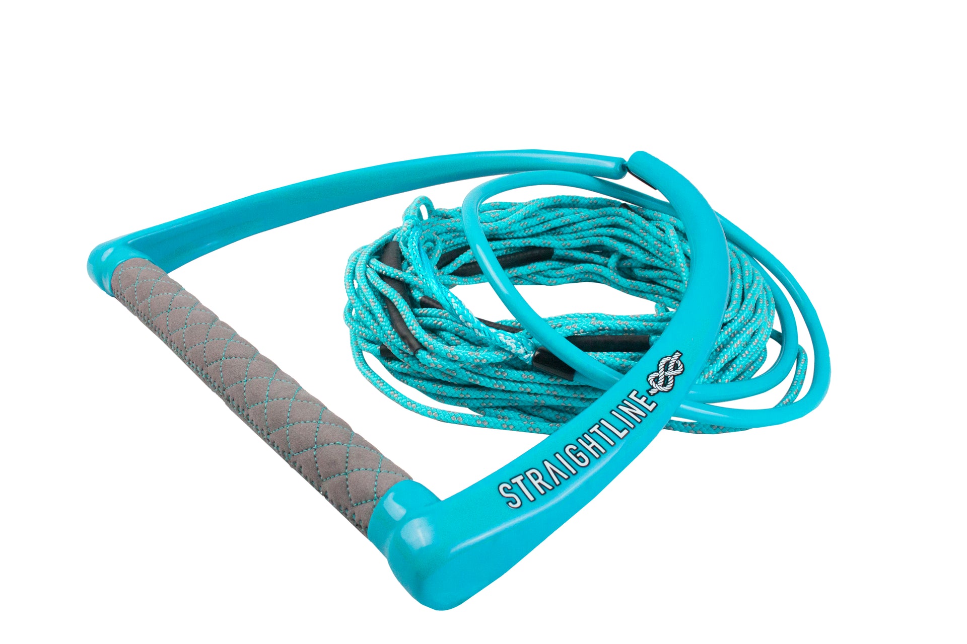 Straight Line Wakeboard TR9 Handle with Static Line Blue